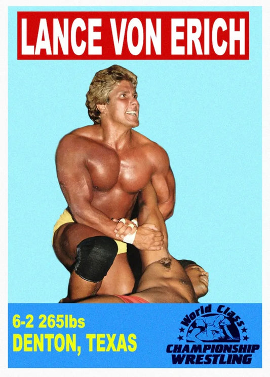 Lance VON Erich trading card PW Catalog