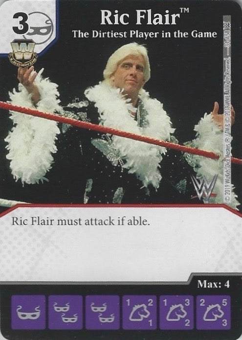 RIC Flair – the Dirtiest Player in the Game trading card PW Catalog