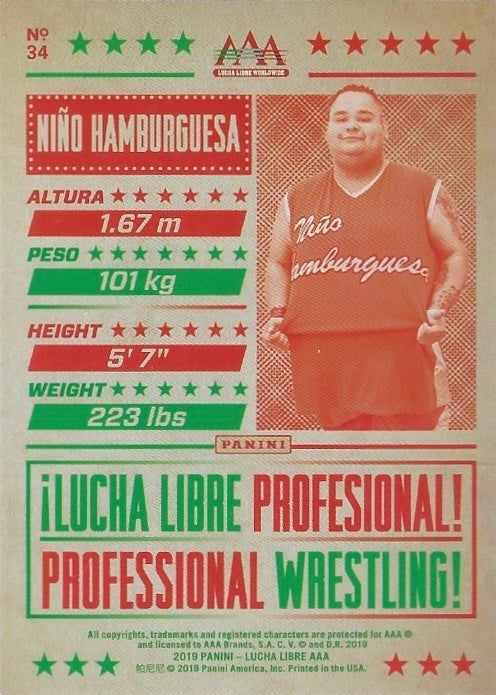 NIÑO Hamburguesa