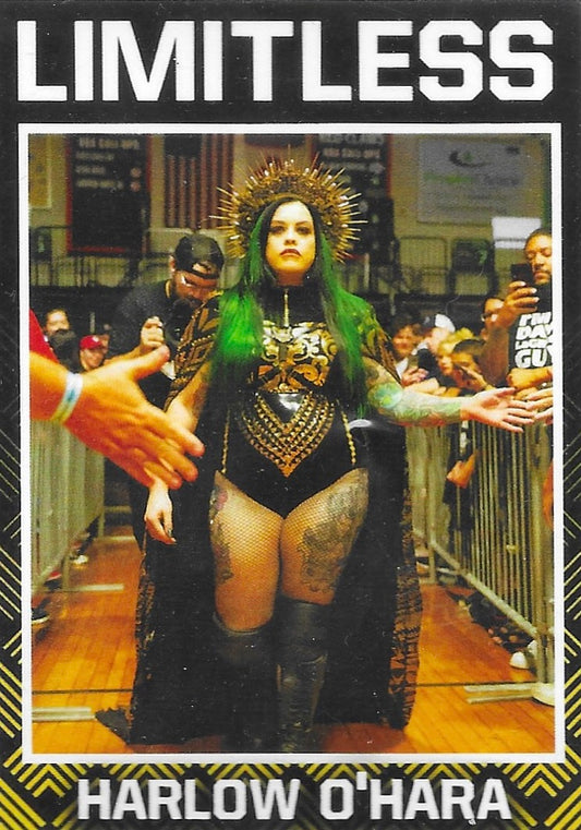 Harlow O’hara trading card PW Catalog