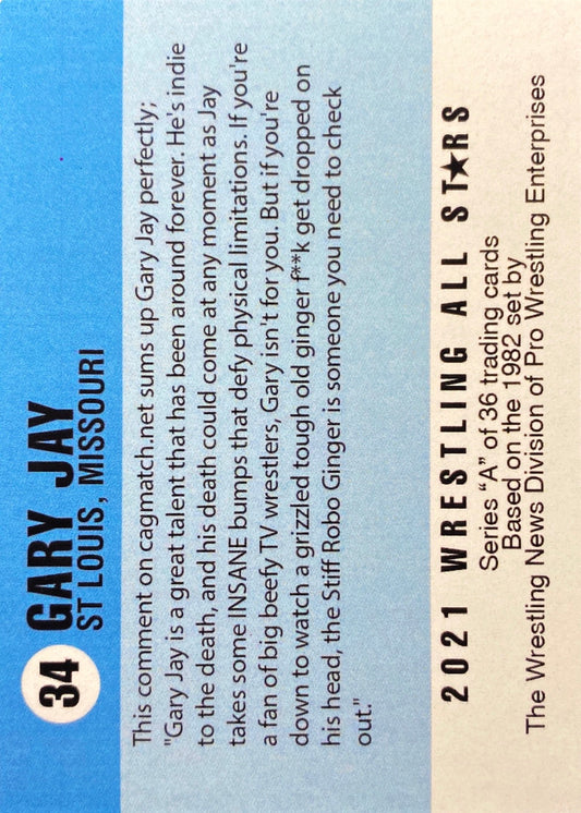 Gary JAY trading card PW Catalog