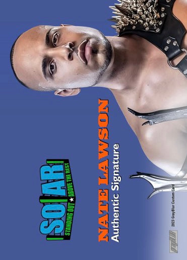 Nate Lawson – Soar trading card PW Catalog