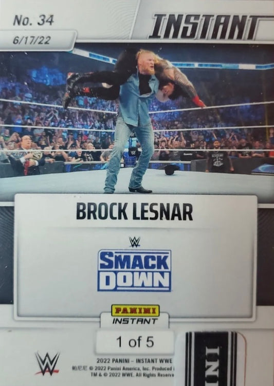 Brock Lesnar – Lesnar Wreaks Havoc on the Bloodline in SmackDown Return - image 2