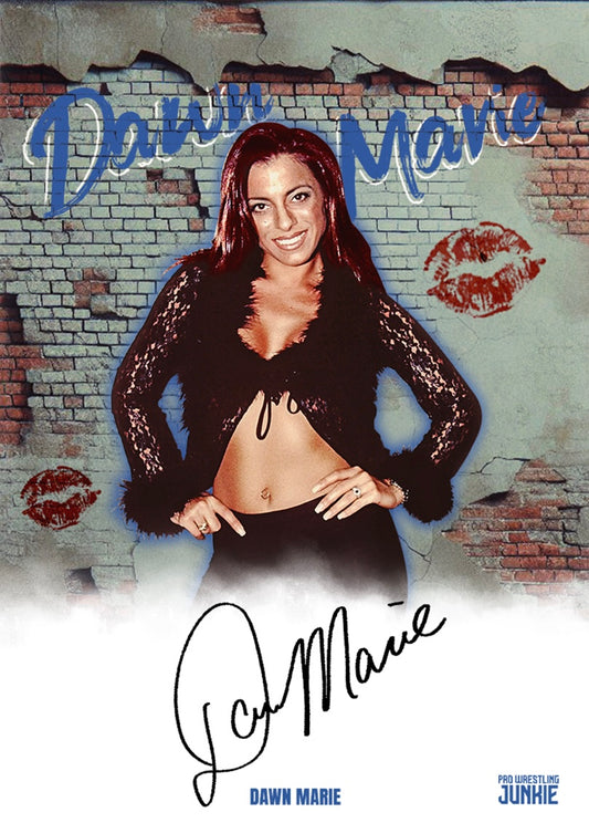 Dawn Marie trading card PW Catalog