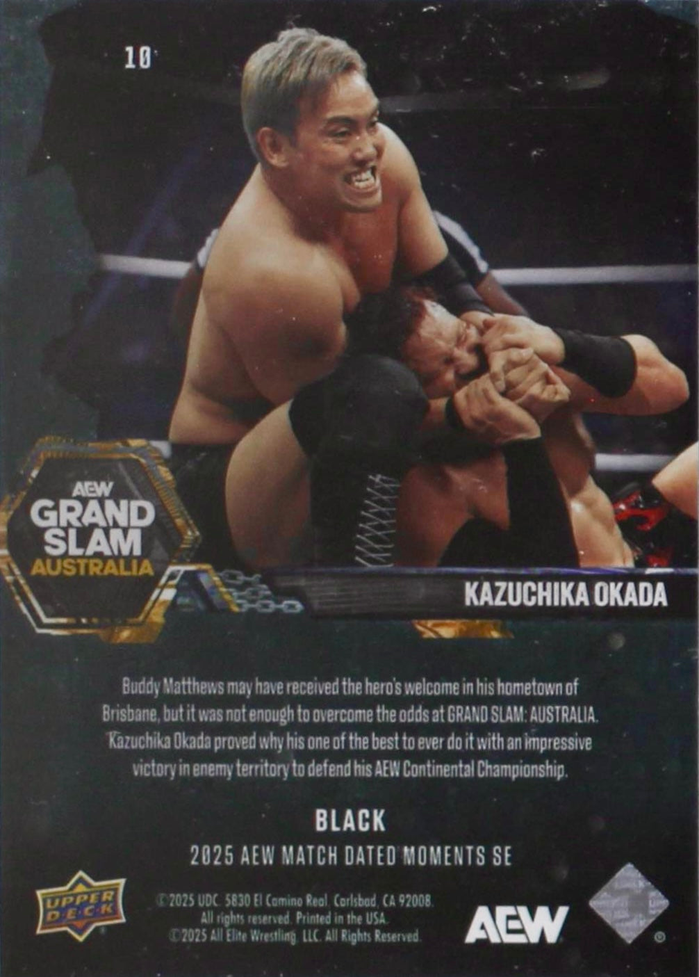 Kazuchika Okada – “the Rainmaker” Kazuchika Okada Disappoints the Australian Crowd With HIS Win Over Brisbane’s Buddy Matthews