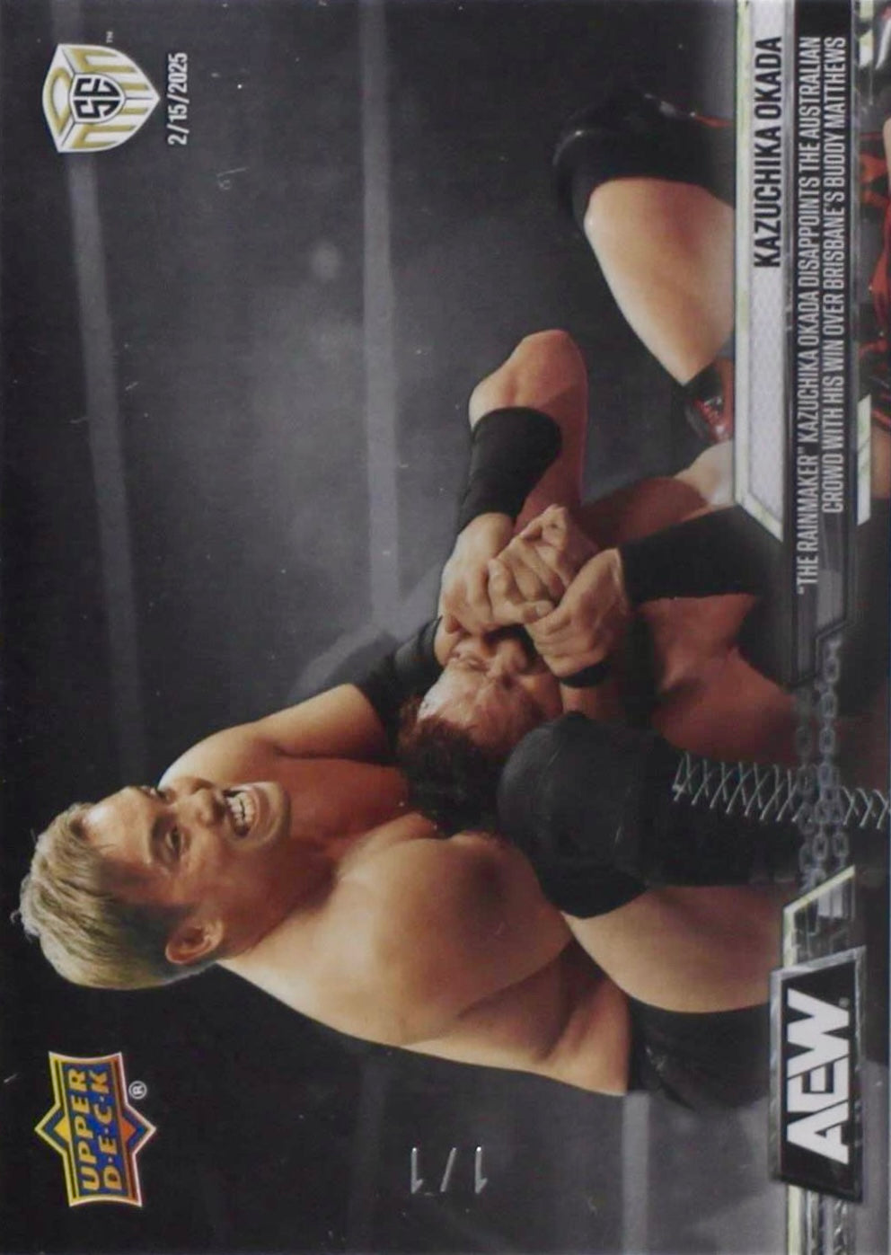 Kazuchika Okada – “the Rainmaker” Kazuchika Okada Disappoints the Australian Crowd With HIS Win Over Brisbane’s Buddy Matthews