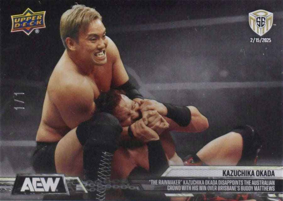 Kazuchika Okada – “The Rainmaker” Kazuchika Okada Disappoints the Australian Crowd With HIS Win Over Brisbane’s Buddy Matthews