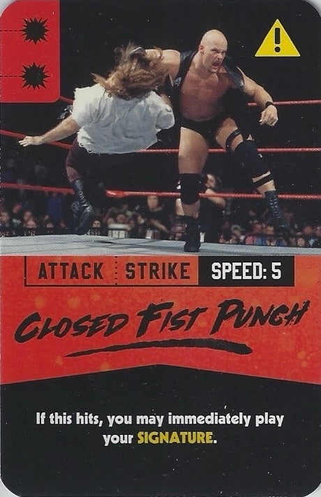 Closed Fist Punch trading card PW Catalog