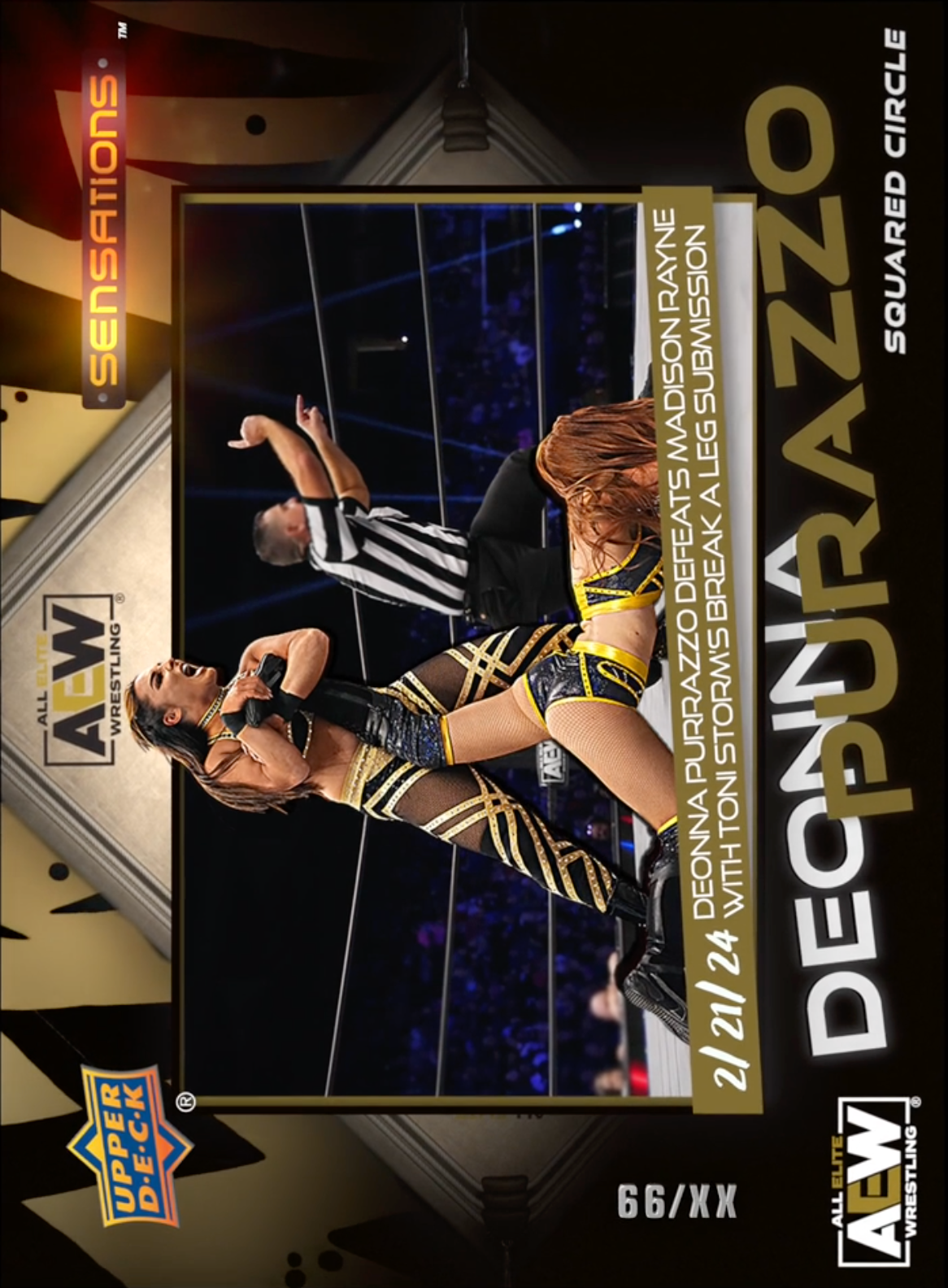 2/21/24 – Deonna Purrazzo – Deonna Purrazzo Defeats Madison Rayne With Toni Storm’s Break a Leg Submission