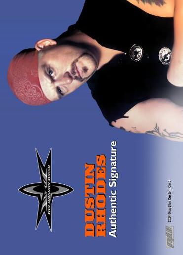 Dustin Rhodes – WCW trading card PW Catalog