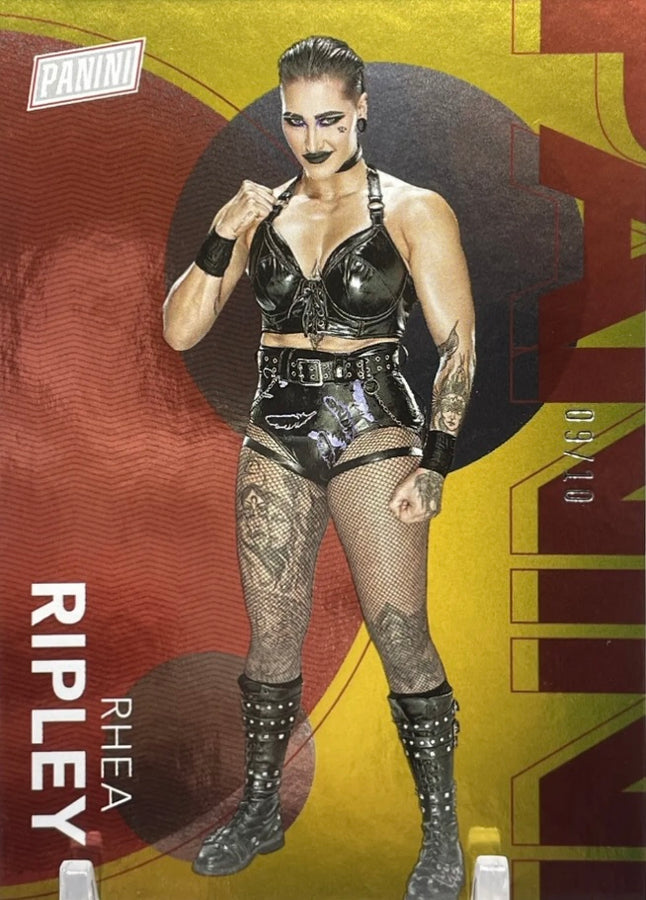 Rhea Ripley trading card PW Catalog