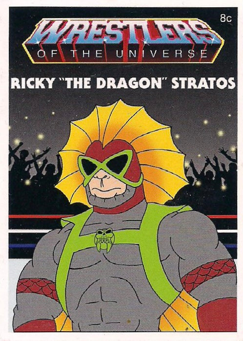 Ricky “the Dragon” Stratos trading card PW Catalog