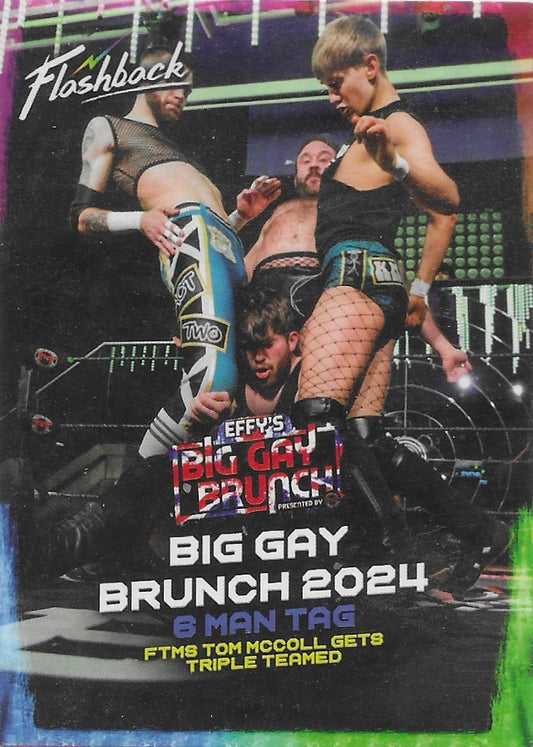 Big GAY Brunch 2024 – 6 Man TAG Ftms TOM Mccoll Gets Triple Teamed