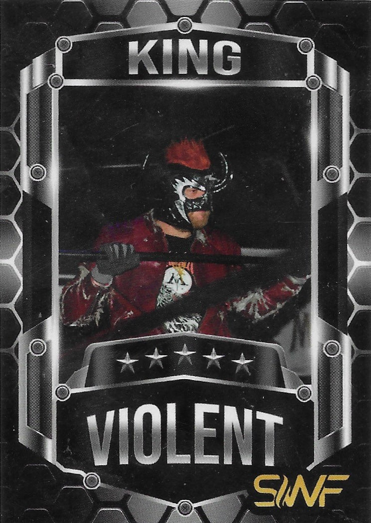 King Violent trading card PW Catalog