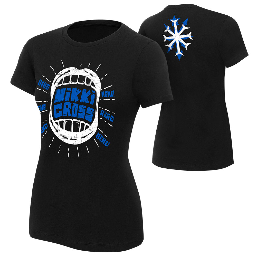 Nikki Cross "Hehe!" Women's Authentic T-Shirt T-Shirt PW Catalog