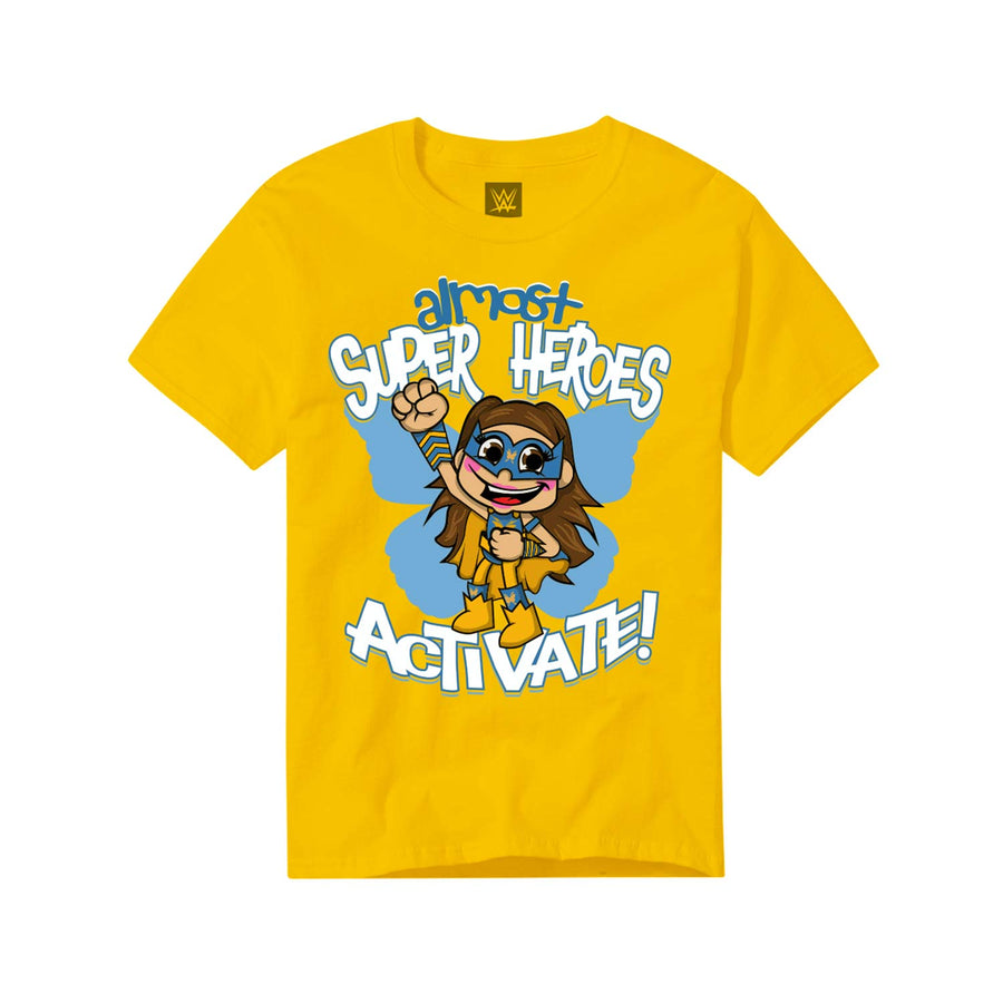 Nikki A.S.H. "Almost Superheroes Activate!" Youth Authentic T-Shirt