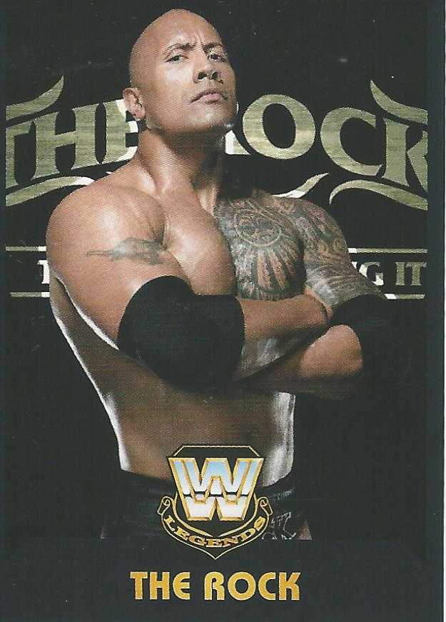 WWE Panini 2022 Sticker Collection The Rock #340
