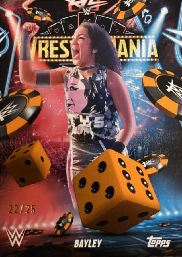 Bayley trading card PW Catalog