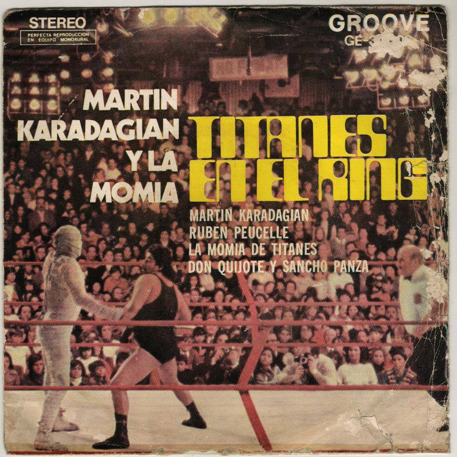 Titanes En El Ring 1972 EP Music CDs PWcatalog