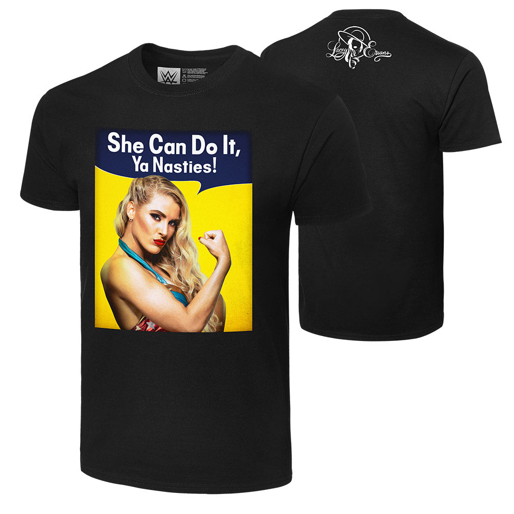 Lacey Evans "She Can Do It" Authentic T-Shirt T-Shirt PW Catalog