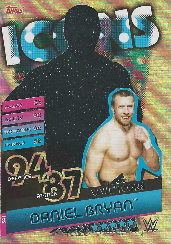 WWE Topps Slam Attax Reloaded 2020 Daniel Bryan #341