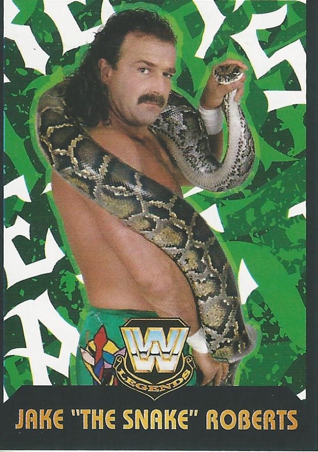 WWE Panini 2022 Sticker Collection Jake the Snake Roberts #342