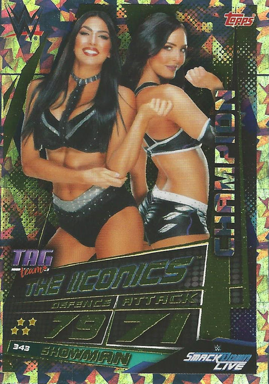 WWE Topps Slam Attax Universe 2019 Billie Kay and Peyton Royce #343