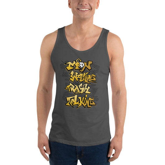 Carmella "Moon Walking, Trash Talking Graffiti" Unisex Tank Top Tank Top PW Catalog