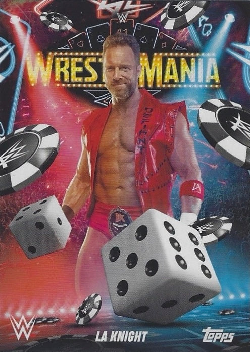 La Knight trading card PW Catalog