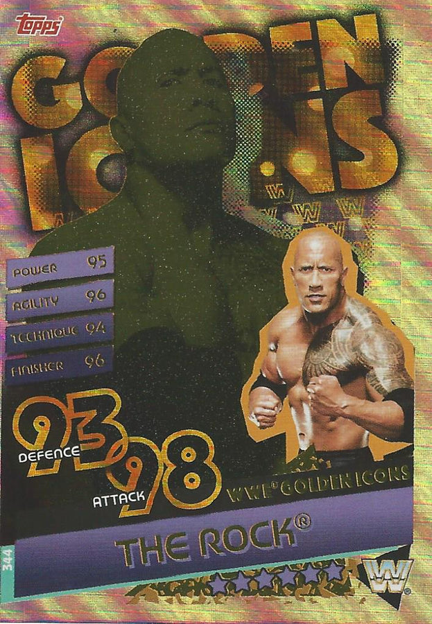WWE Topps Slam Attax Reloaded 2020 The Rock #344