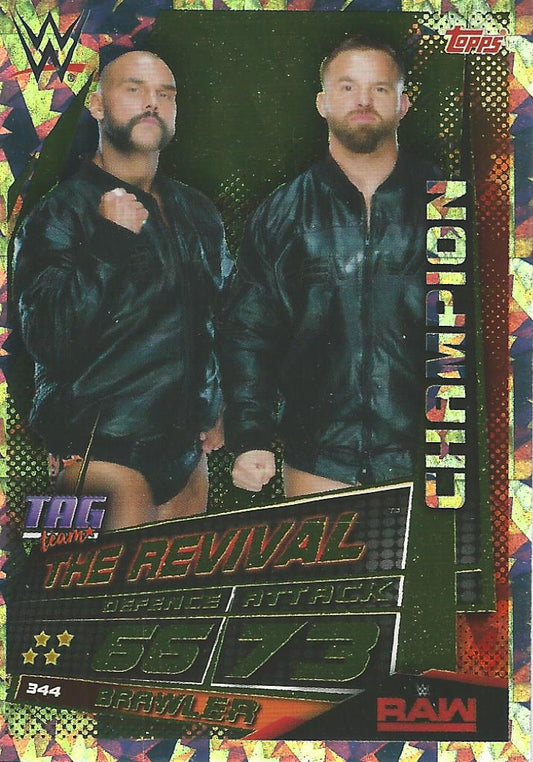 WWE Topps Slam Attax Universe 2019 The Revival #344