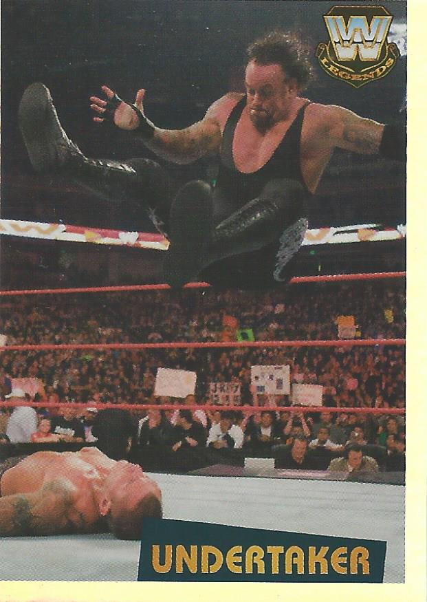 WWE Panini 2022 Sticker Collection Undertaker Foil #344