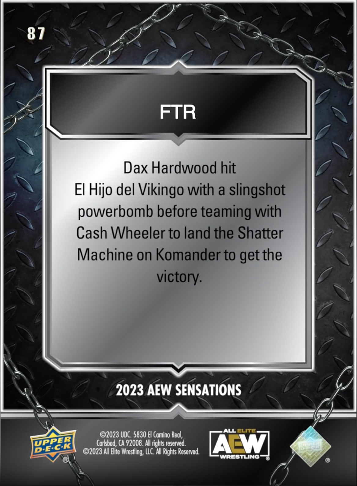 11/10/23 – FTR – FTR Uses the Shatter Machine to Defeat Komander and el Hijo del Vikingo