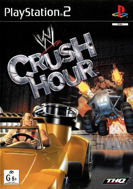 WWE Crush Hour [PlayStation 2] PWcatalog