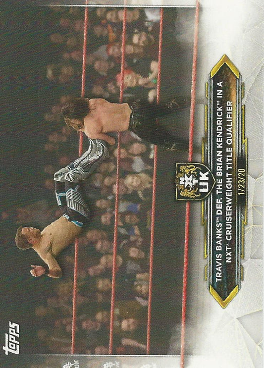 WWE Topps NXT 2020 Travis Banks #95