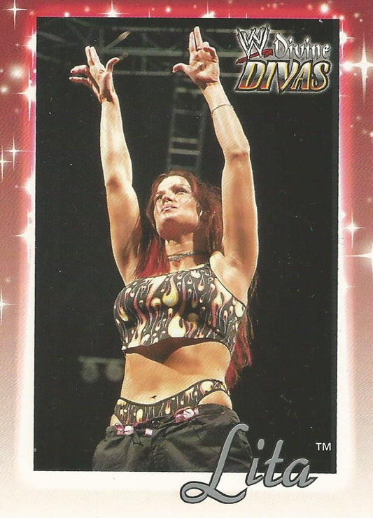 WWE Fleer Divine Divas 2003 Lita #1