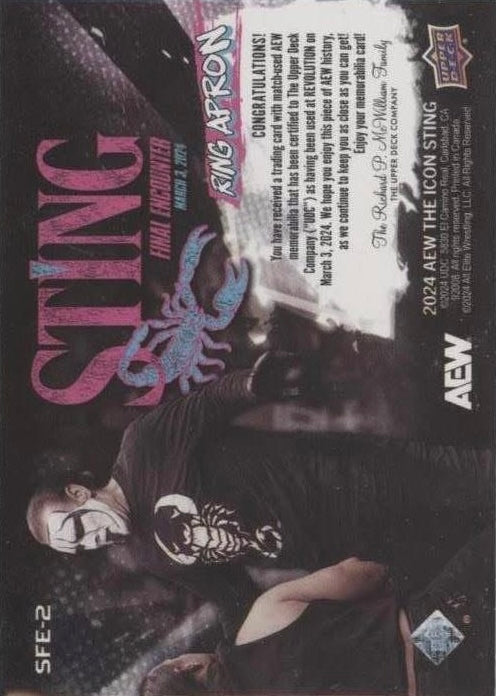 Sting Final Encounter March 3, 2024