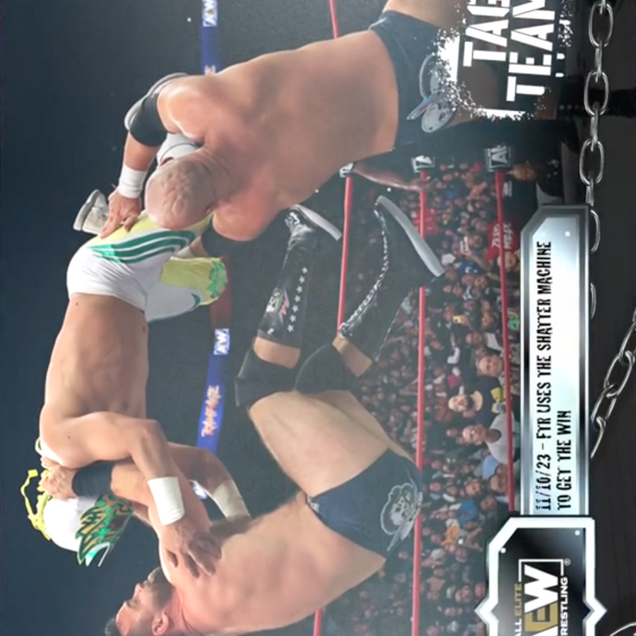 11/10/23 – FTR – FTR Uses the Shatter Machine to Defeat Komander and el Hijo del Vikingo