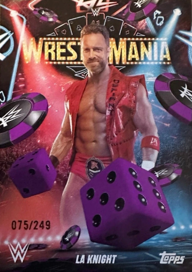 La Knight trading card PW Catalog