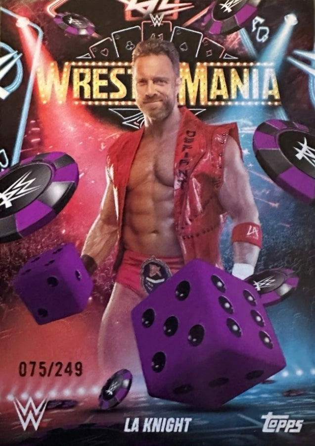 La Knight trading card PW Catalog