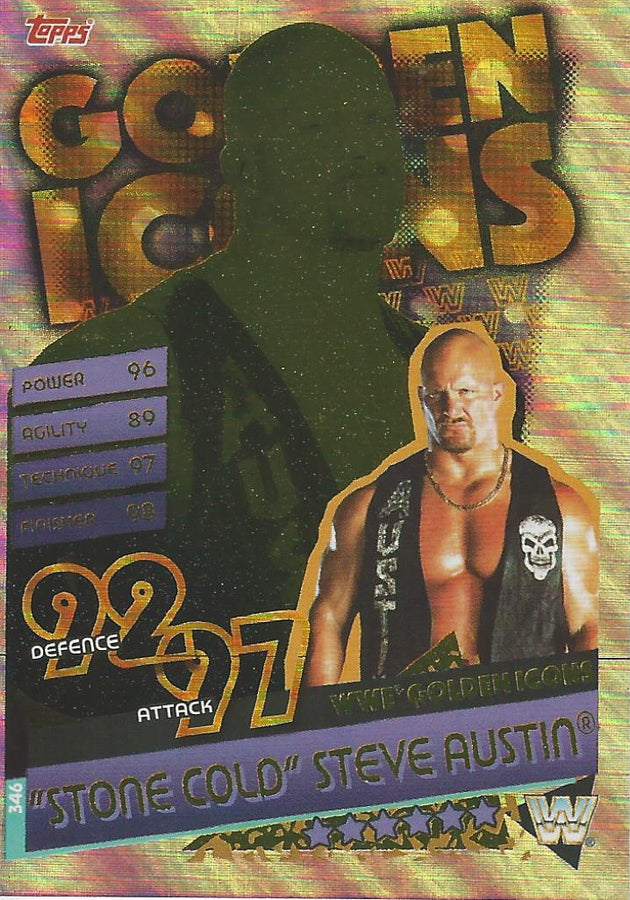 WWE Topps Slam Attax Reloaded 2020 Stone Cold Steve Austin #346