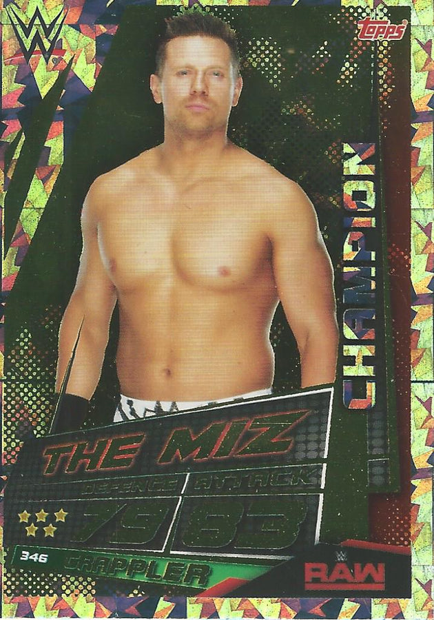 WWE Topps Slam Attax Universe 2019 The Miz #346