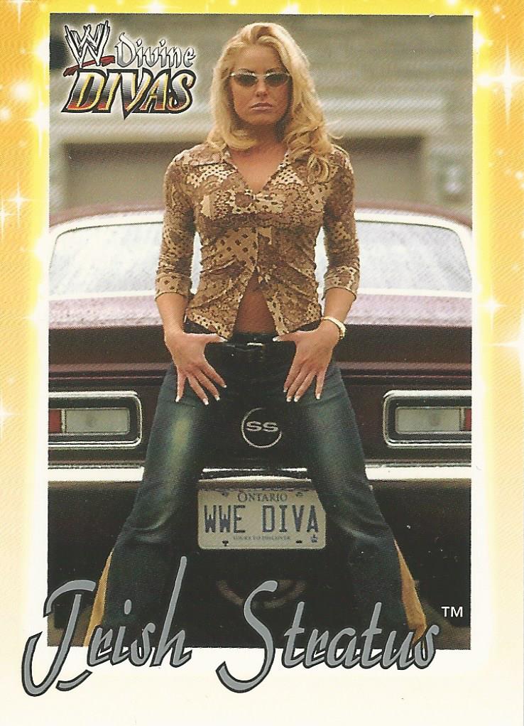 WWE Fleer Divine Divas 2003 Trish Stratus #38
