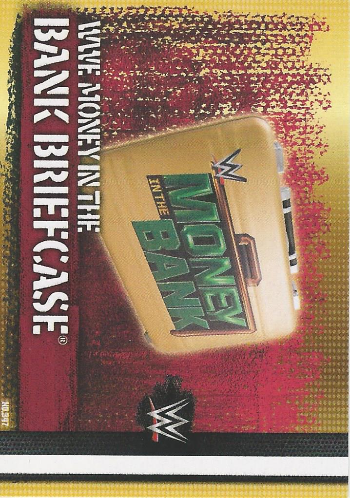 WWE Topps Slam Attax 10th Edition 2017 Money in the Bank Briefcase #347