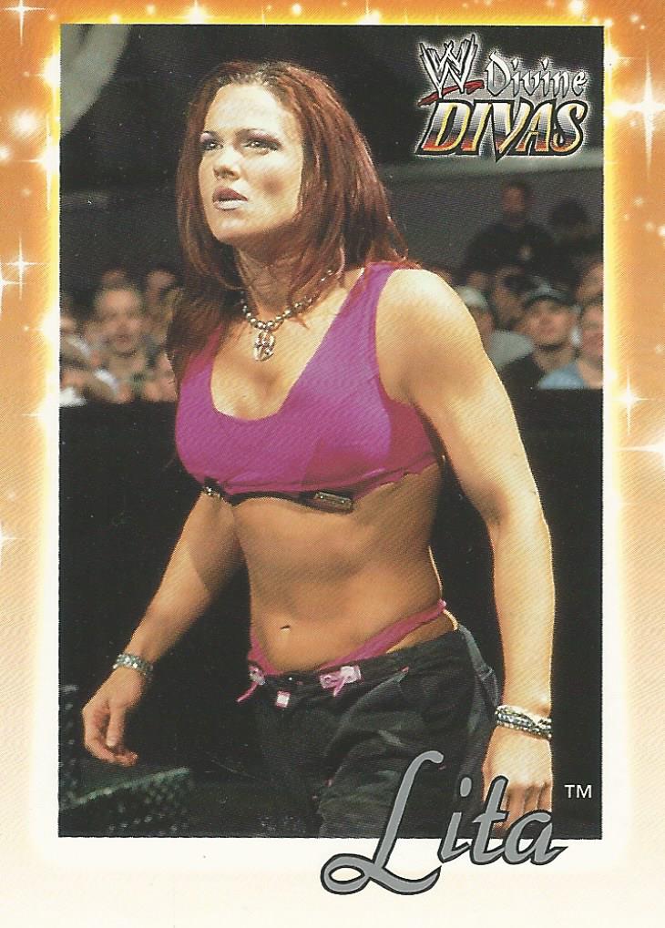WWE Fleer Divine Divas 2003 Lita #40
