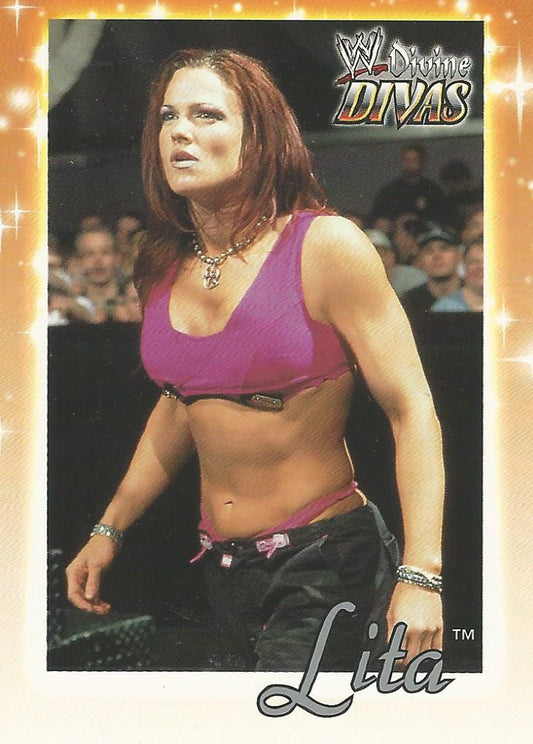 WWE Fleer Divine Divas 2003 Lita #40