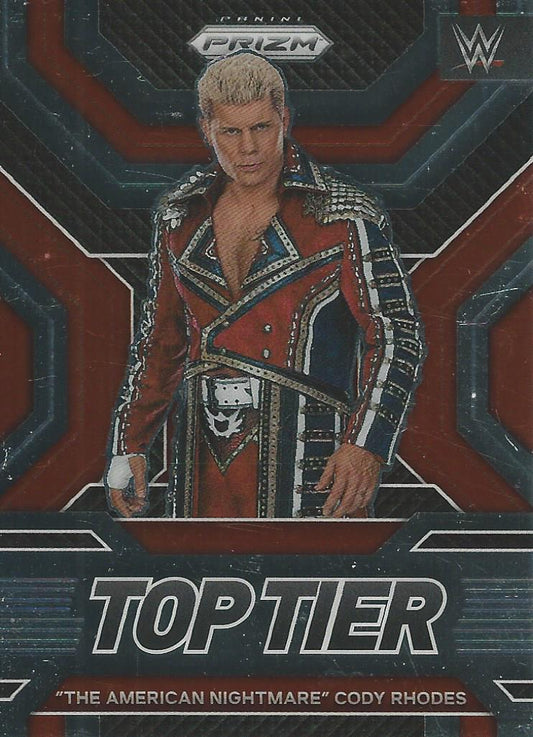 WWE Panini Prizm 2023 Top Tier Cody Rhodes #17