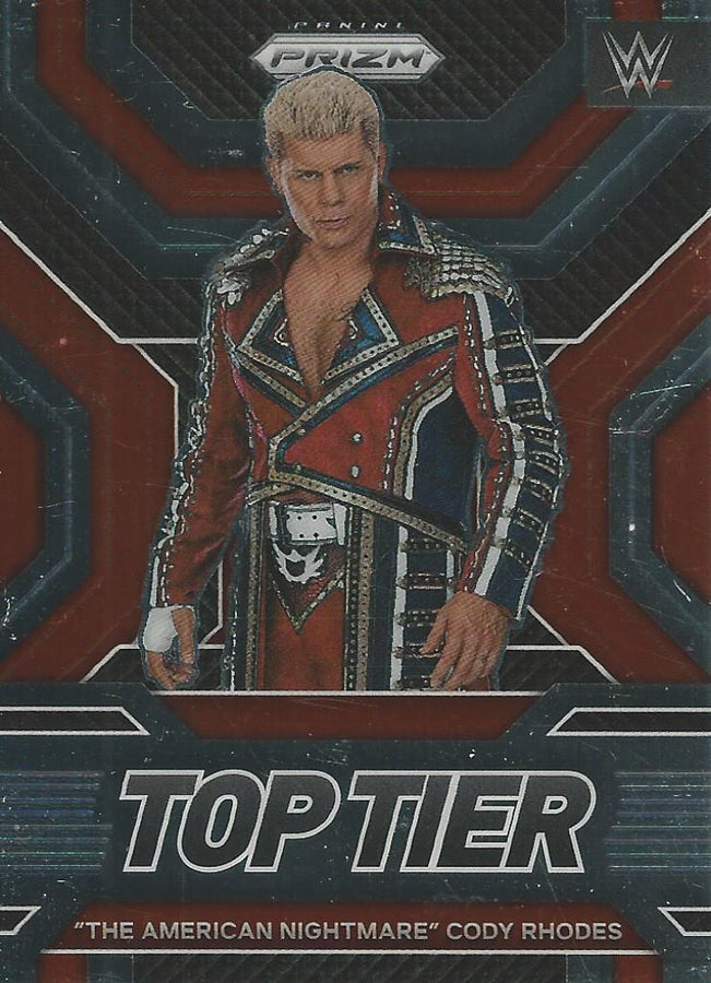 WWE Panini Prizm 2023 Top Tier Cody Rhodes #17