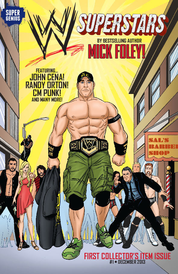 WWE Superstars Vol 1  Money in the Bank by Super Genius Comics 2013 Cover A