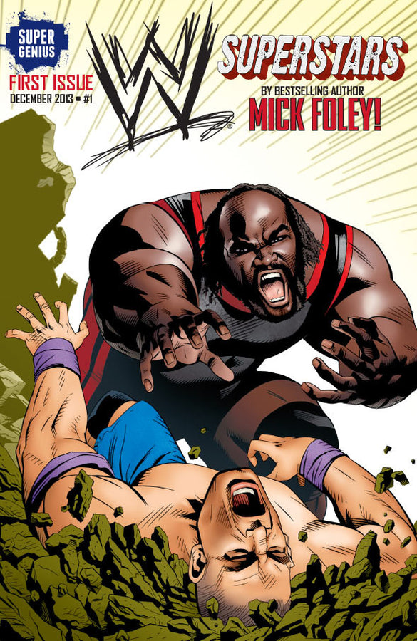 WWE Superstars Vol. 1 Money in the Bank by Super Genius Comics 2013 Cover C